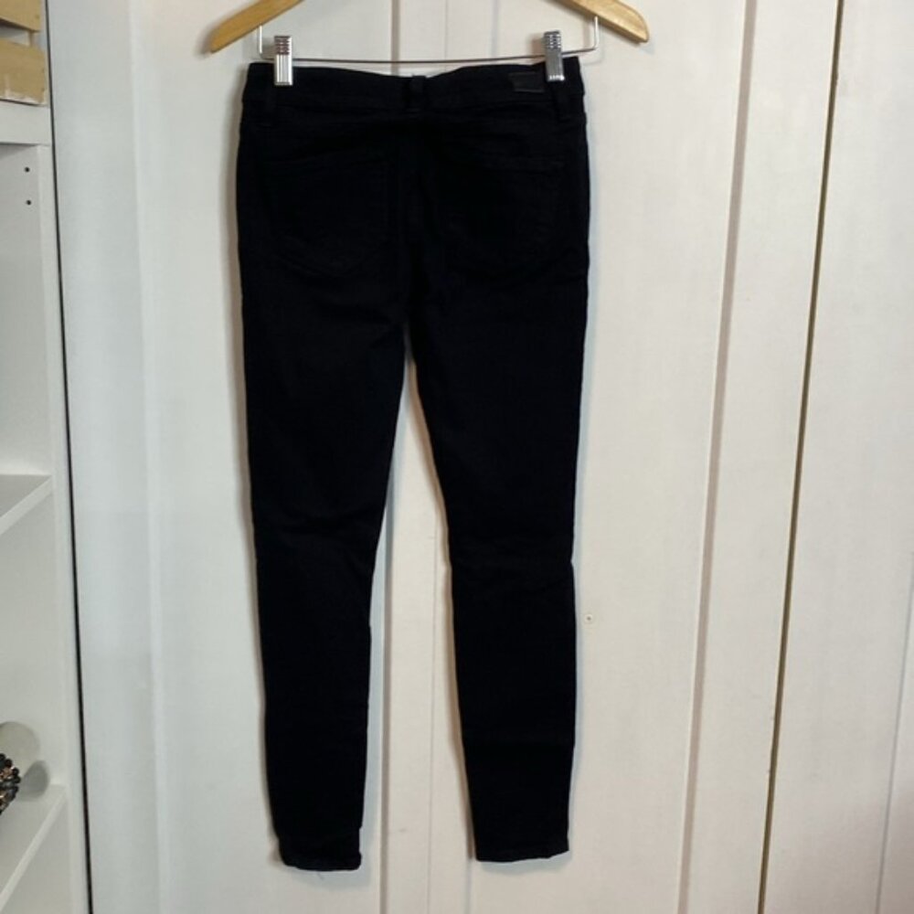 Paige Verdugo ankle Womens Black distressed Jeans26 - Picture 6 of 8